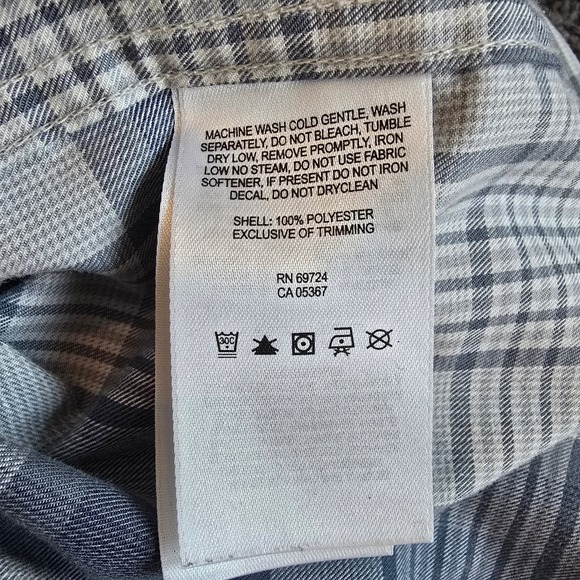 Columbia Sportswear Company Plaid Long Sleeve Button Up Shirt Men's Size L - Picture 8 of 8